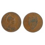 British Token, copper Halfpenny, 1791, St BEVOIS SOUTHAMPTON, reverse PROMISSORA HALFPENNY