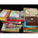 Collection of boxed board games and jigsaw puzzles, to include Master Mind,