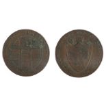 British Token, copper Halfpenny, 1792, Success to the City of Norwich