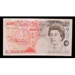 Bank of England, £50 banknote, Bailey, M67 326801