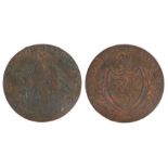 British Token, copper Halfpenny, 1791, Liverpool