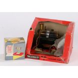 Mamod S.E.1 Steam engine, boxed, together with a Mamod Miniature Grinding Machine, boxed, (2)
