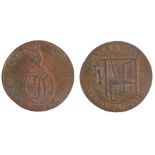 British Token, copper Halfpenny, 1794, Haverhill Manufactory, Pro Bono Publico