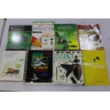 Collection of eleven entomology related books, to include "Jean Henri Fabre, Insects" - D. Black and