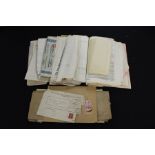 Collection of 20th Century share certificates, stamped envelopes etc. (qty)