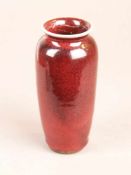 Sang-de-Boeuf-Vase - China, ausgehende Qing-Dynastie/frühe Republikzeit, Porzellan mit Ochsenblut-