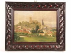 Reichel, R. - "Königstein", 1911, Öl auf Leinwand, unten rechts monogrammiert "R.R.", rückseitig