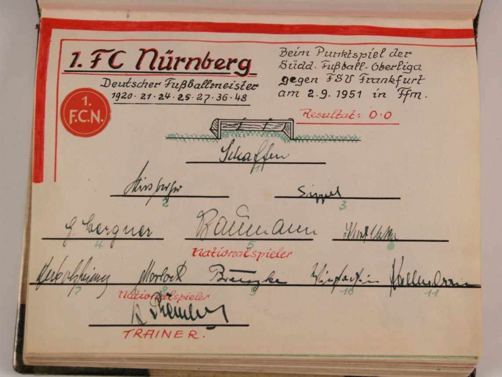 Internationale Sportler-Autogramm-Sammlung - gebundenes Buch mit umfangreicher Sammlung von - Bild 24 aus 27