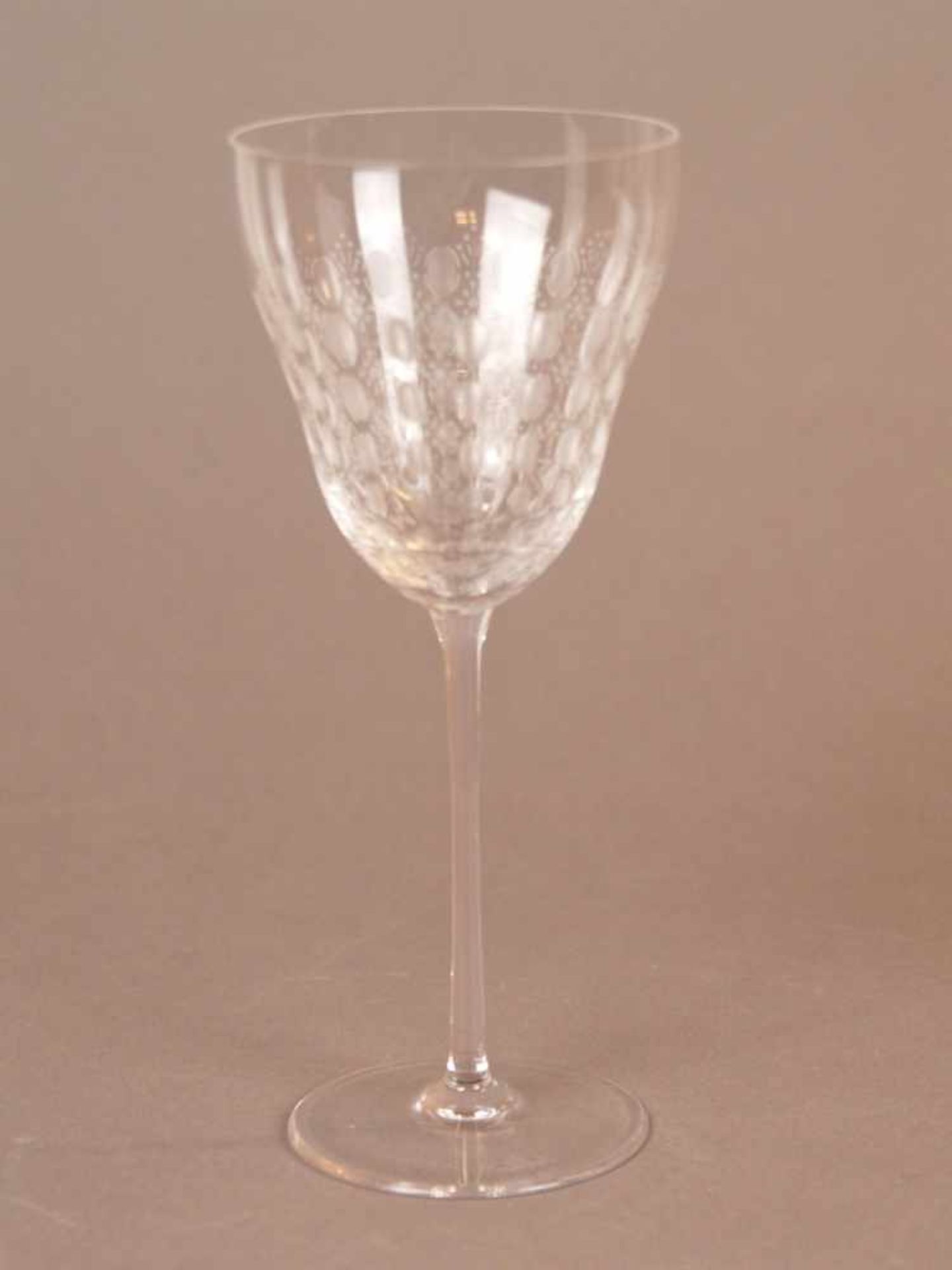 Konvolut Weingläser "Romanze" - Rosenthal, 6 Weißwein-Gläser H.ca.19cm, 4 Rotweingläser H.ca.19,5cm, - Bild 3 aus 5