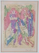 Villon, Jacques (1875 Damville- 1963 Puteaux bei Paris) - "Virgilius Maro", Lithographie aus der