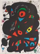 Miró, Jean (1893-1983) - Sans Titre, Original Lithographie aus dem Mappenwerk "Strindberg Mappen"
