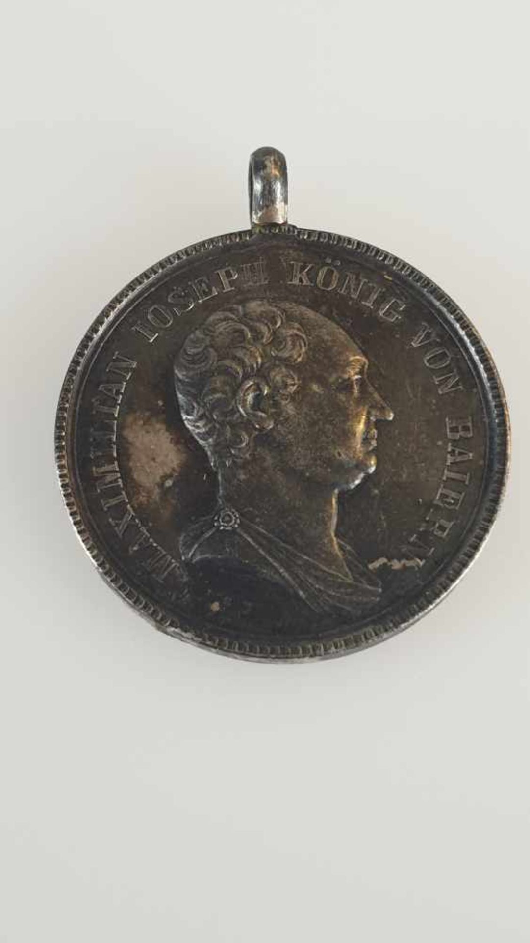 Silberne Zivilverdienstmedaille König Maximilian Joseph - Bayern, verliehen 1840-1918, ohne