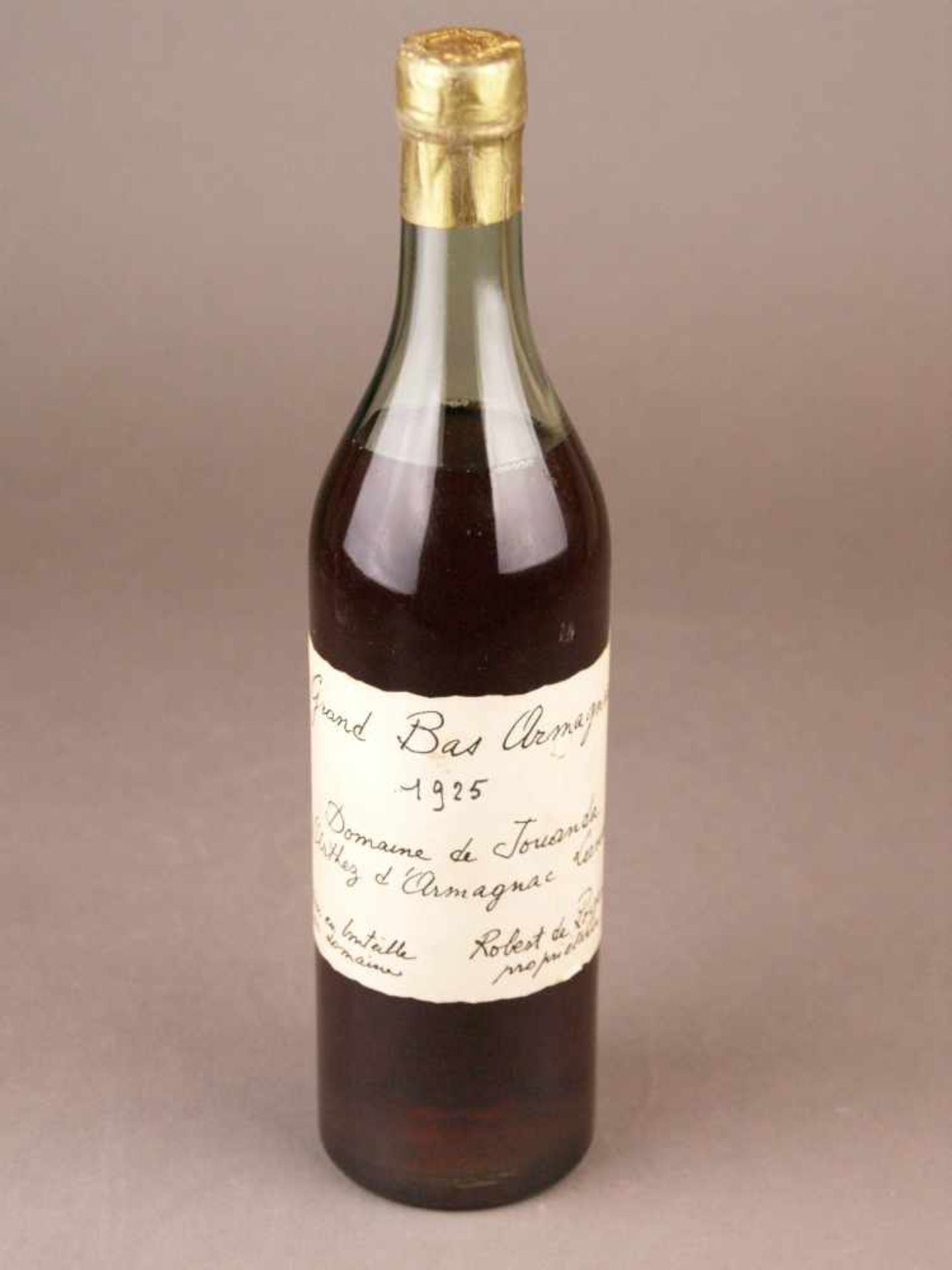 Armagnac - Bas-Armagnac Domaine de Jouanda, 1925, französisch, 40% Vol., 70cl, unverkostet,