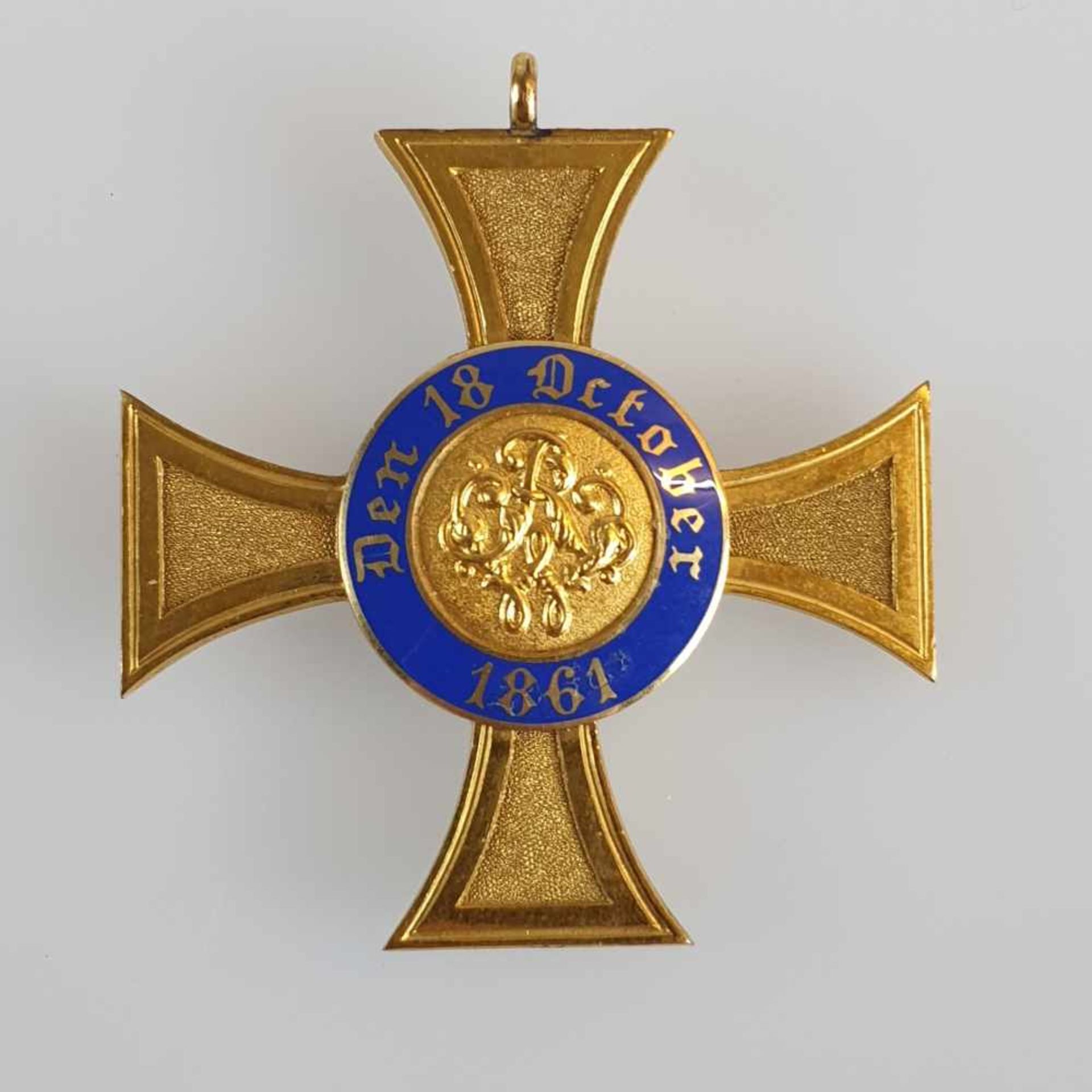 Konvolut Orden/Medaillen Preußen - 2-tlg: Königlicher Kronen-Orden - Preußen 1869-1918, Bronze - Bild 5 aus 5