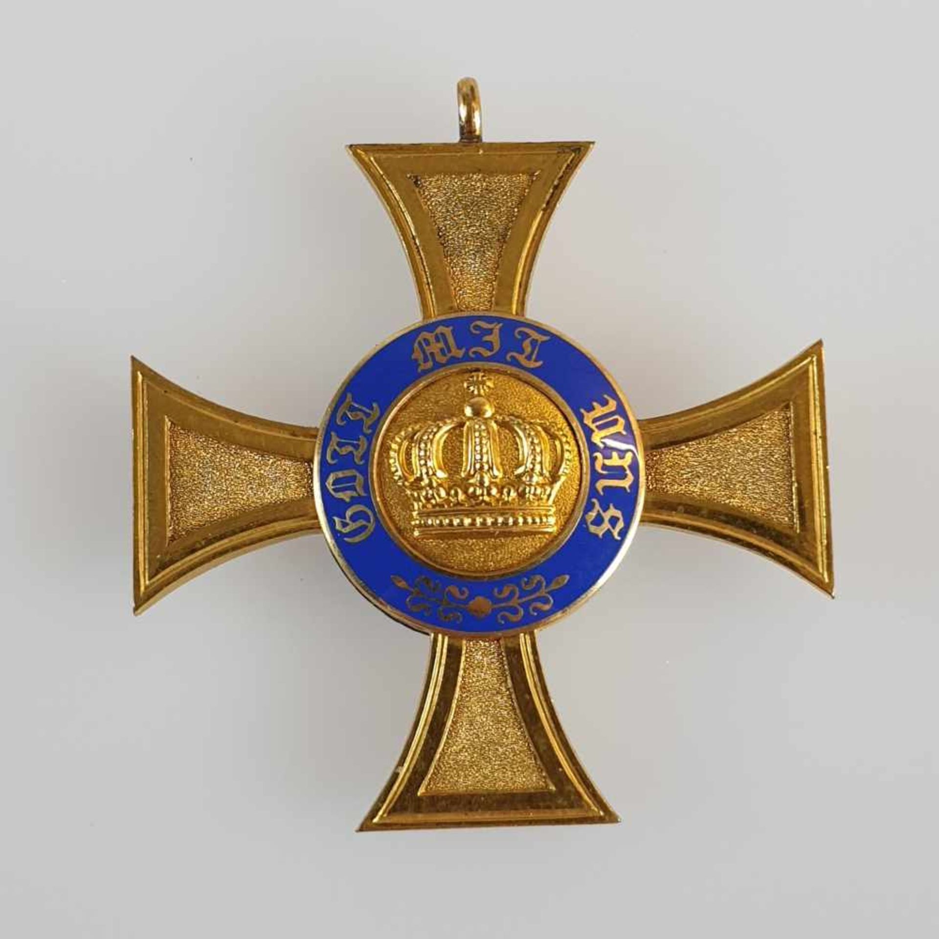 Konvolut Orden/Medaillen Preußen - 2-tlg: Königlicher Kronen-Orden - Preußen 1869-1918, Bronze - Bild 4 aus 5