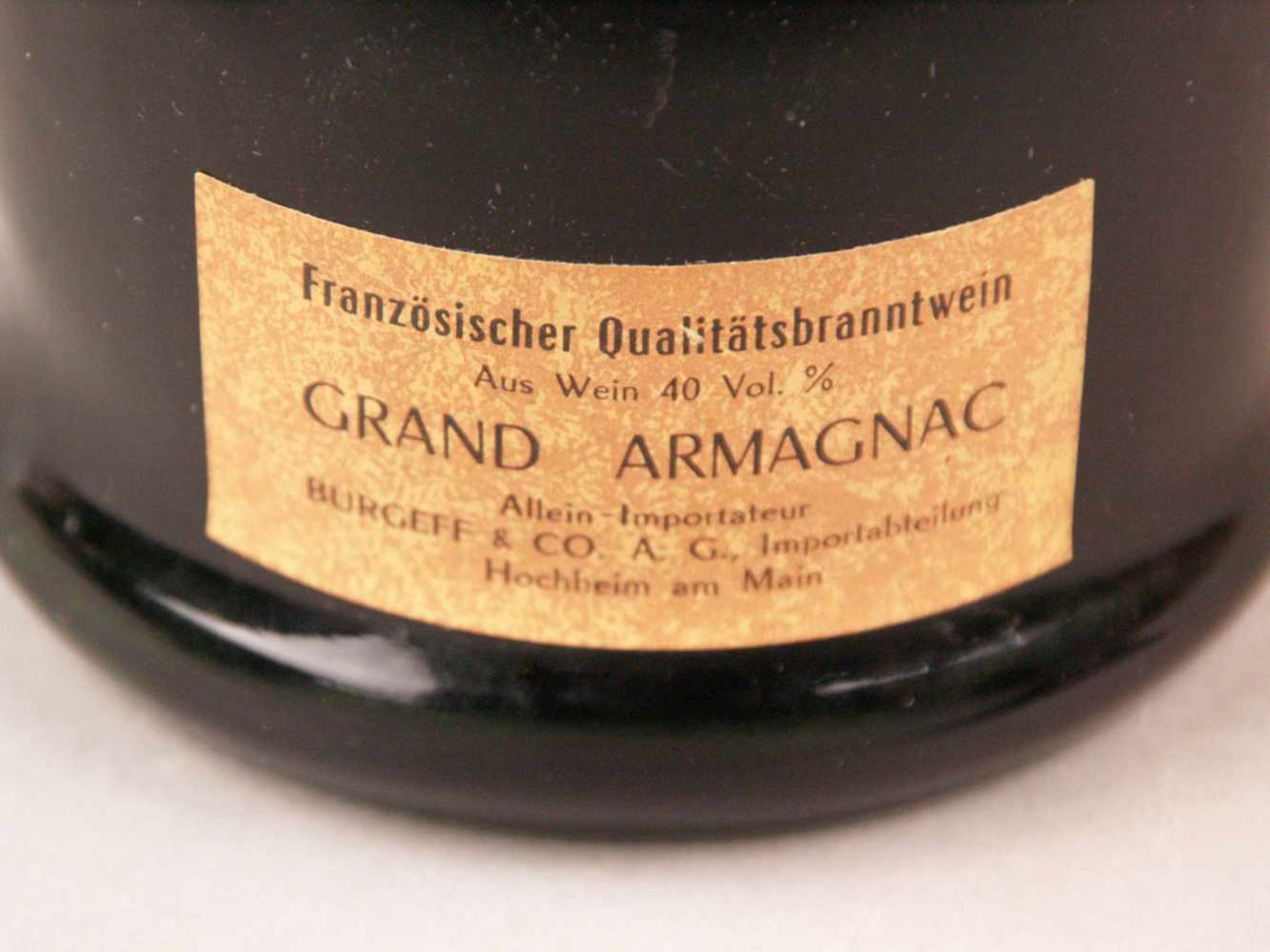 Armagnac - Saint Vivant de la Salle, VSOP, 1937, ca. 70cl, 40 % Vol., unverkostet, Füllstand: - Bild 5 aus 6