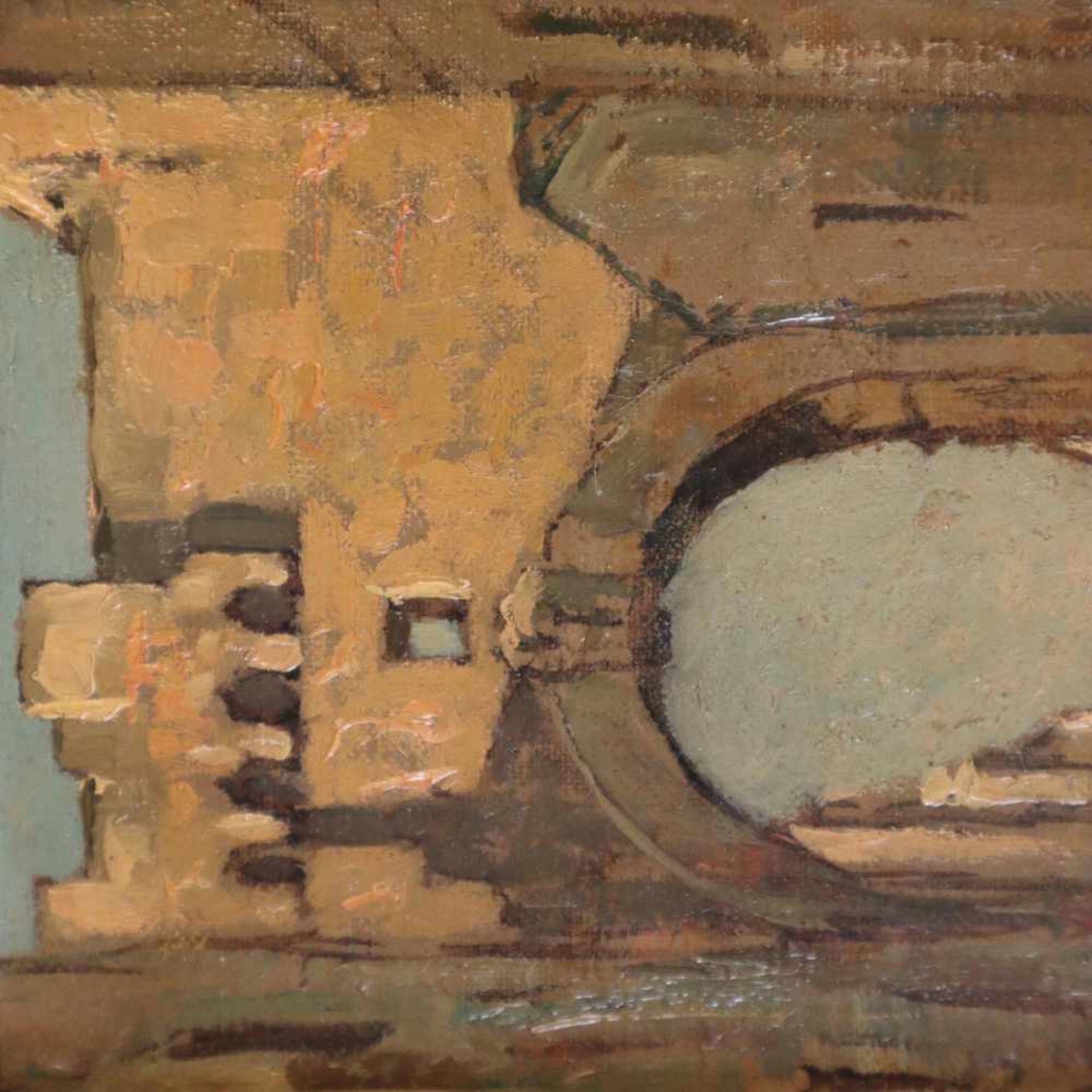 Lomi, Giovanni (1889 Livorno - 1969, italienischer Landschafts- und Architekturmaler) - "Vecchia - Bild 3 aus 6
