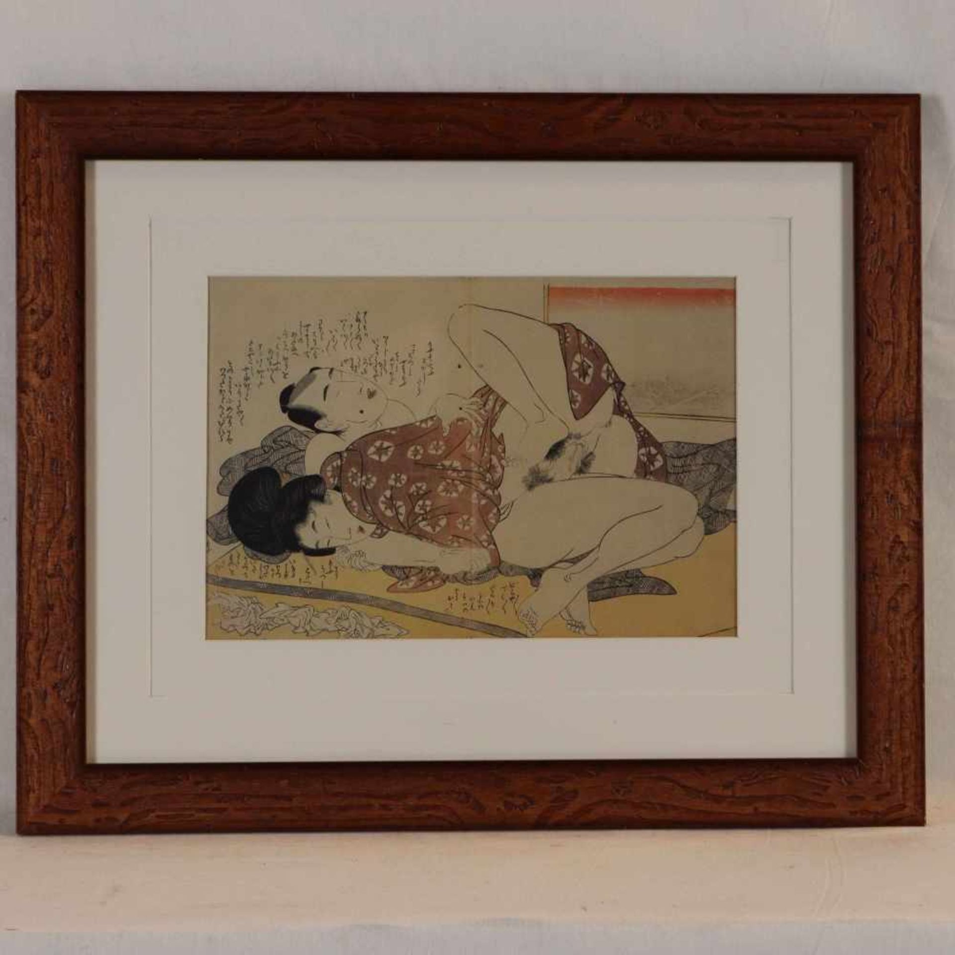 Kitagawa, Utamaro (1753-1806 japanischer Meister des klassischen japanischen Farbholzschnitts) - "