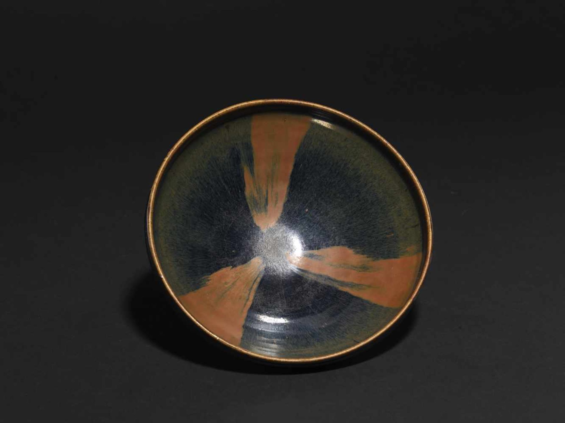 A BLACK-GLAZD BOWL,YUAN DYNASTY.Schale mit schwarzer Glasur – China, Yuan-Dynastie (1279-1368),