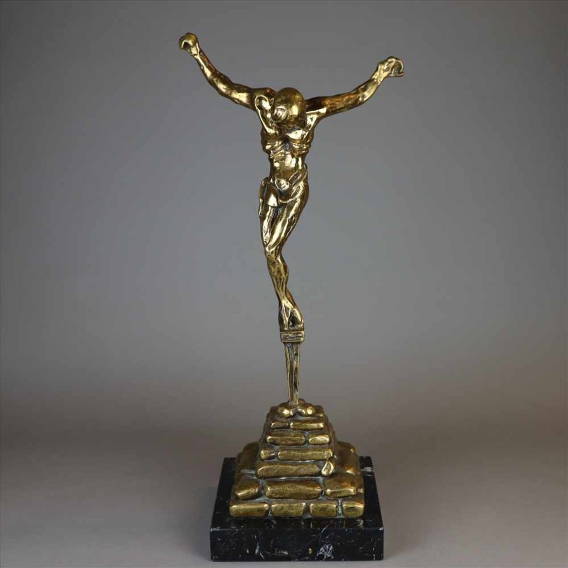 Dalí, Salvador (1904 -Figueras/Spanien- 1989) - "Christ de Saint-Jean de la Croix", Bronze,