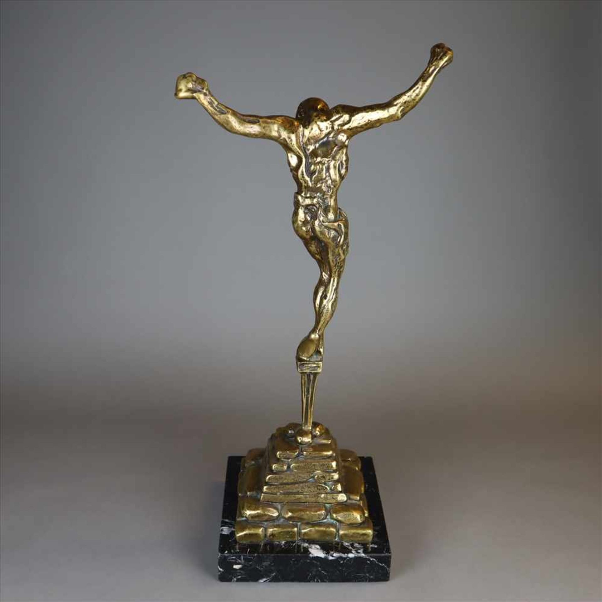 Dalí, Salvador (1904 -Figueras/Spanien- 1989) - "Christ de Saint-Jean de la Croix", Bronze, - Bild 7 aus 8