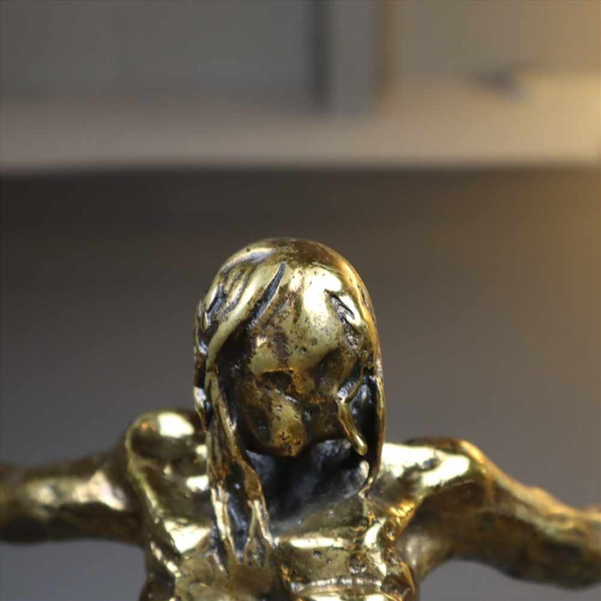 Dalí, Salvador (1904 -Figueras/Spanien- 1989) - "Christ de Saint-Jean de la Croix", Bronze, - Bild 3 aus 8