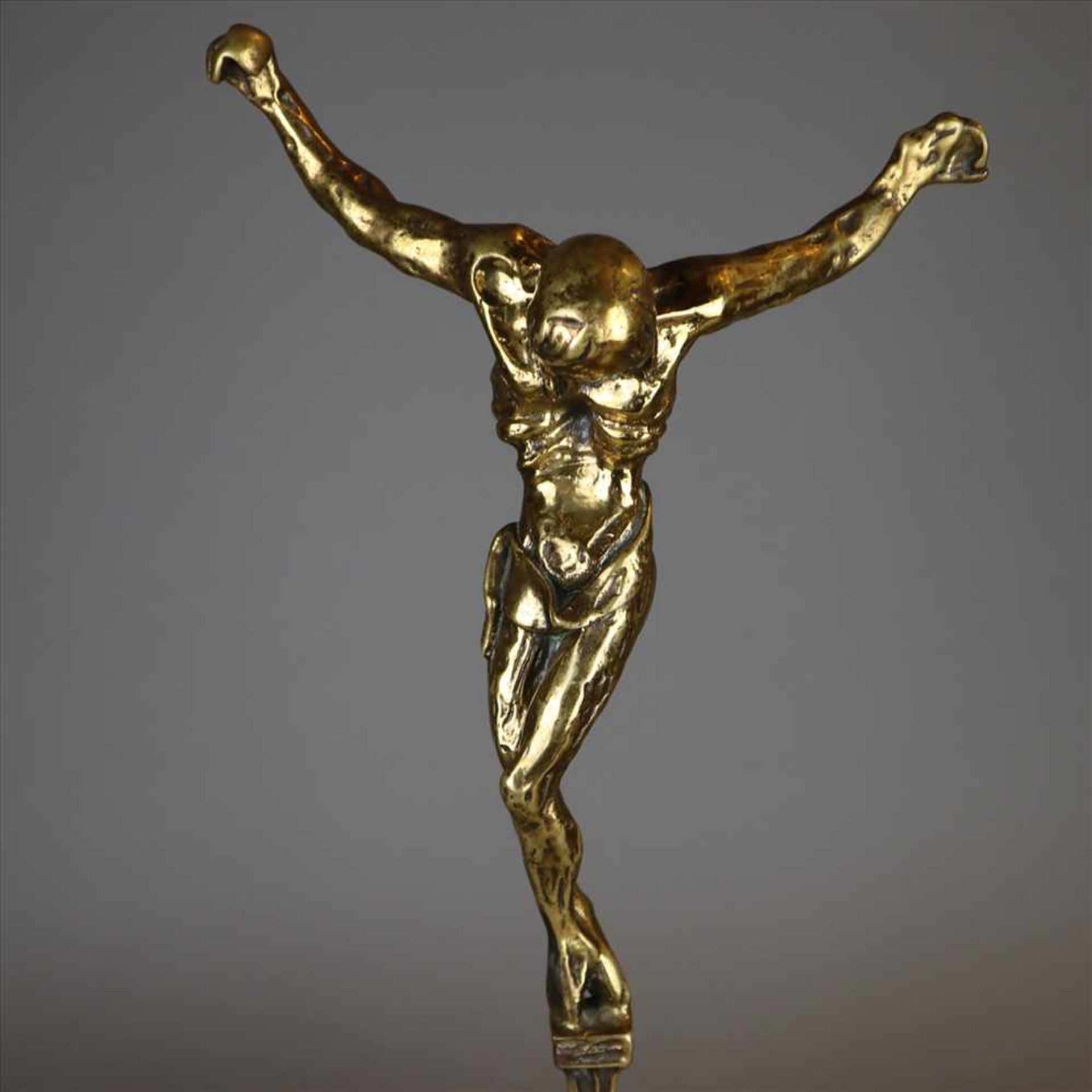 Dalí, Salvador (1904 -Figueras/Spanien- 1989) - "Christ de Saint-Jean de la Croix", Bronze, - Bild 2 aus 8