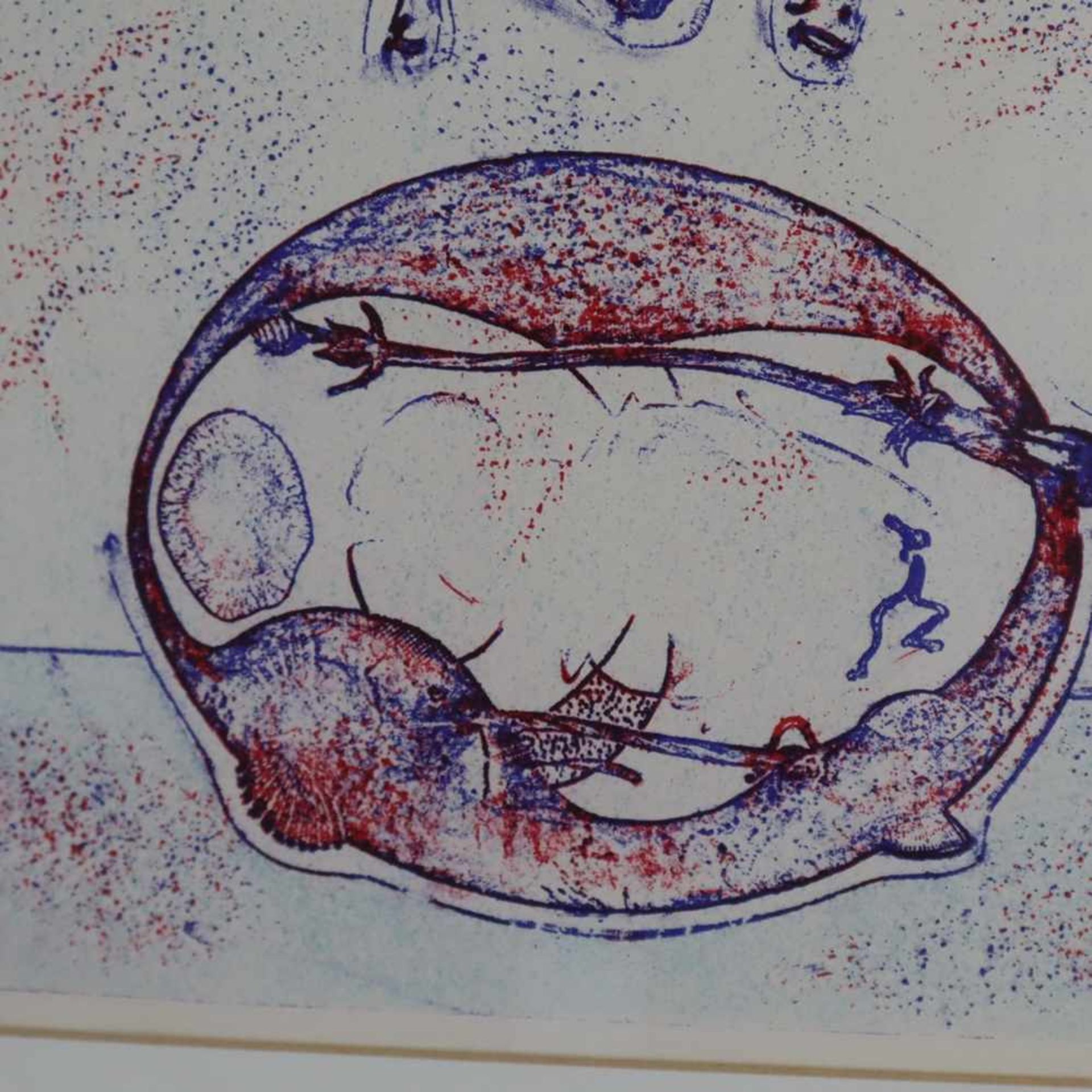 Ernst, Max (1891-1976) - "Aprés moi XX-éme Siecle", 1971, Lithographie, aus dem Buch "Hommage à - Bild 4 aus 4