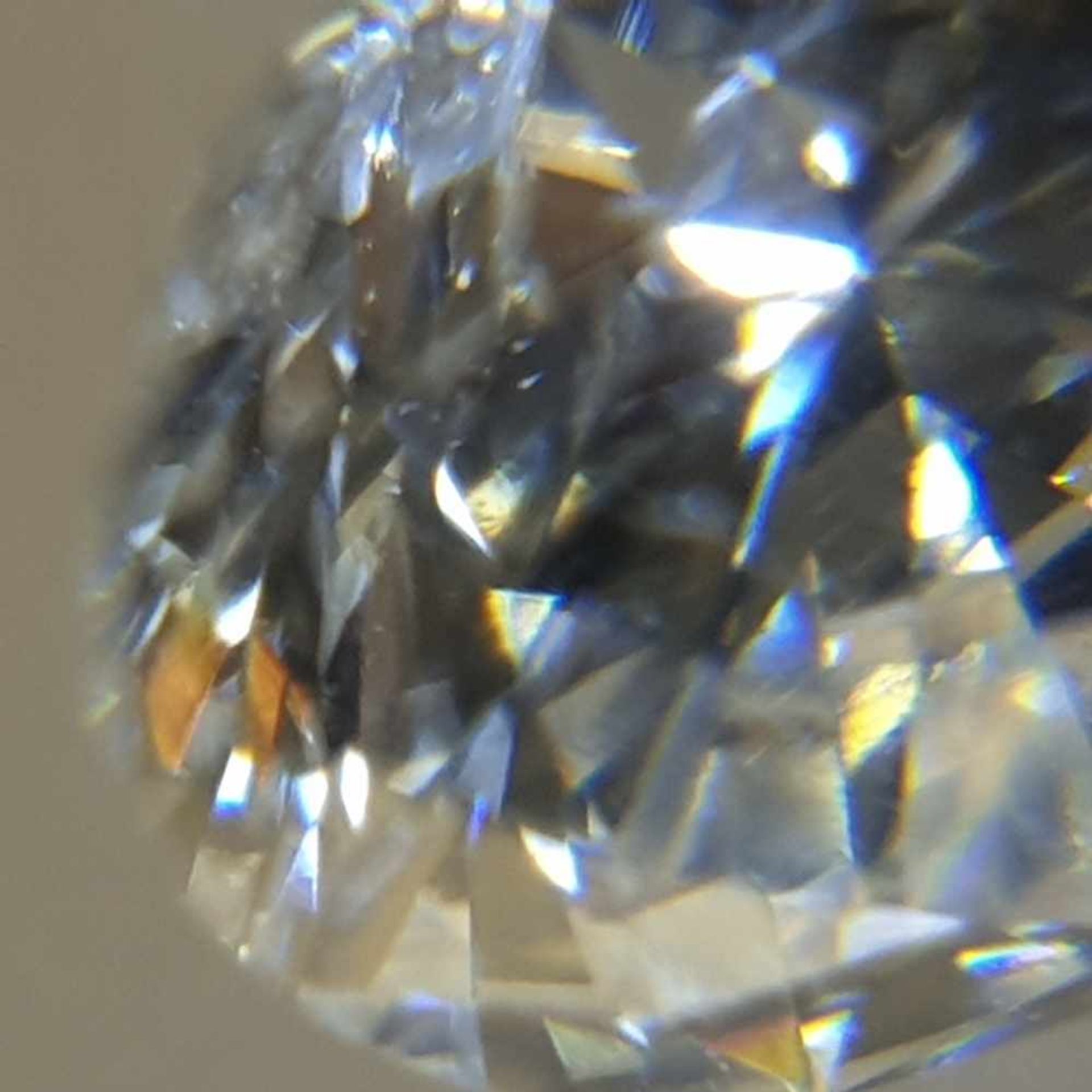 Natürlicher loser Diamant - Schlifform: Brilliant, Gewicht: 0,514 ct., Reinheit: SI 1Farbe: feines - Bild 4 aus 6