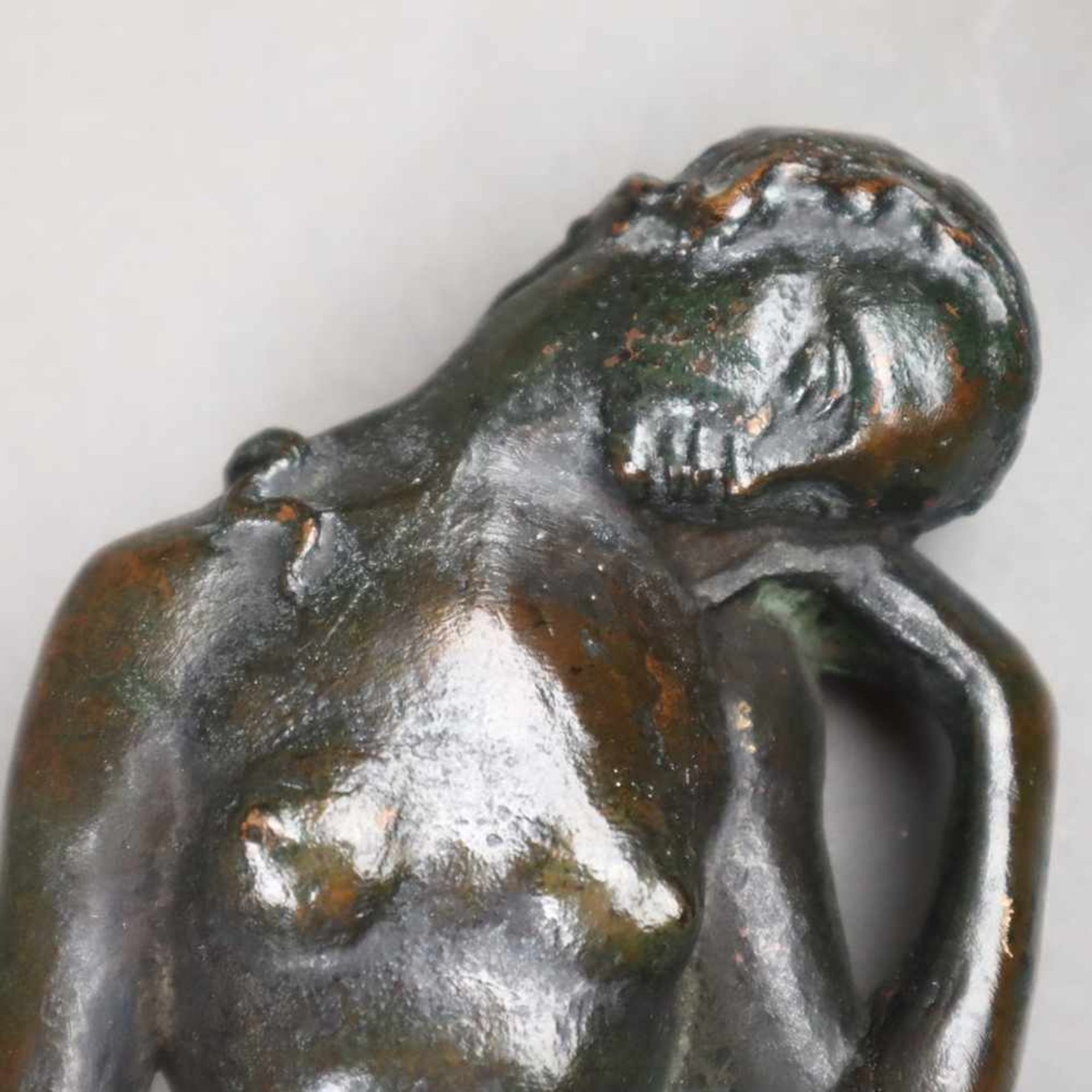 Allmann, Albert (1890 München - 1979, deutscher Bildhauer) - Koketter weiblicher Akt, um 1930, - Bild 3 aus 9