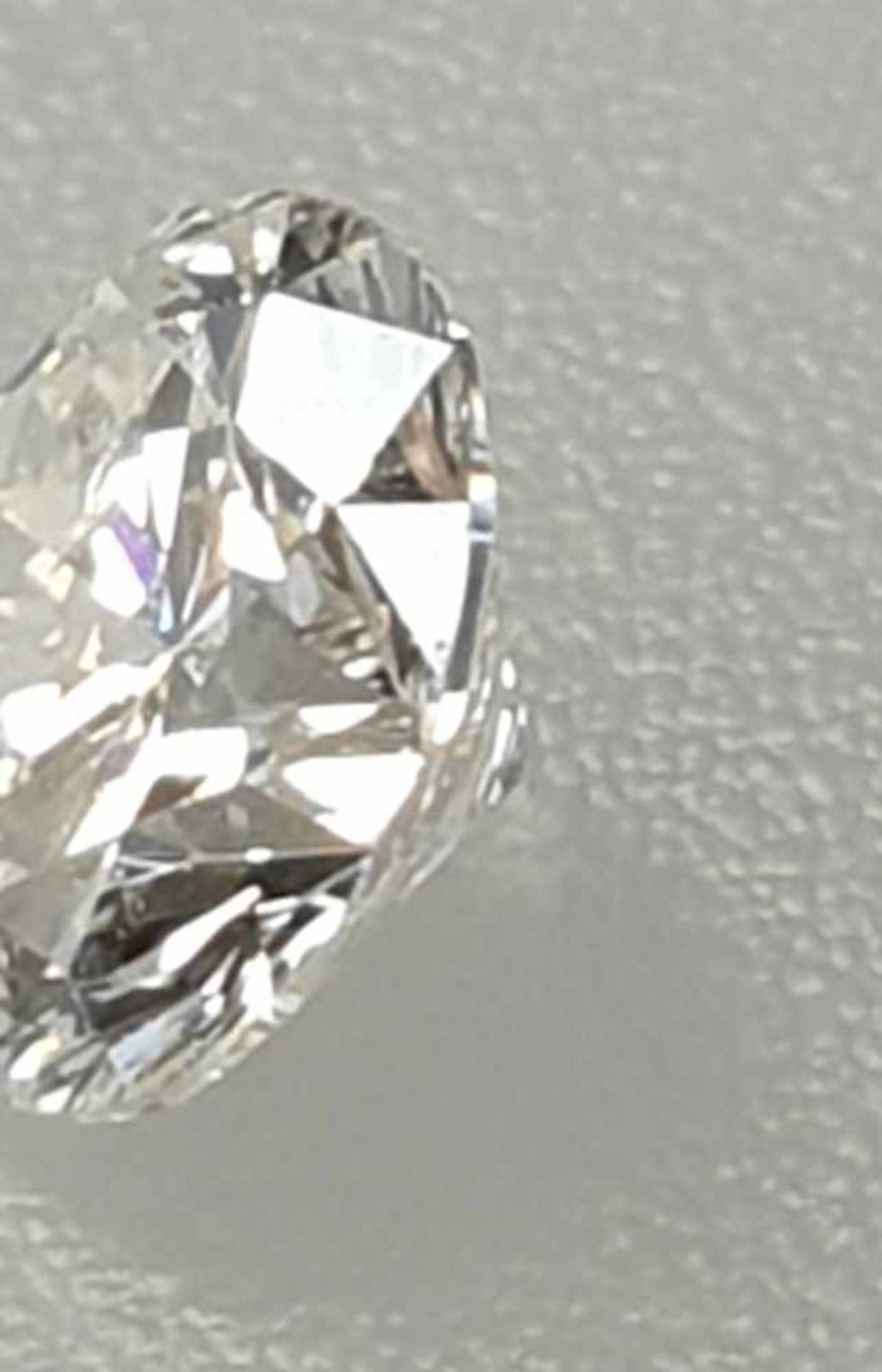 Natürlicher loser Diamant - Schlifform: Brilliant, Gewicht: 0,514 ct., Reinheit: SI 1Farbe: feines - Bild 2 aus 6