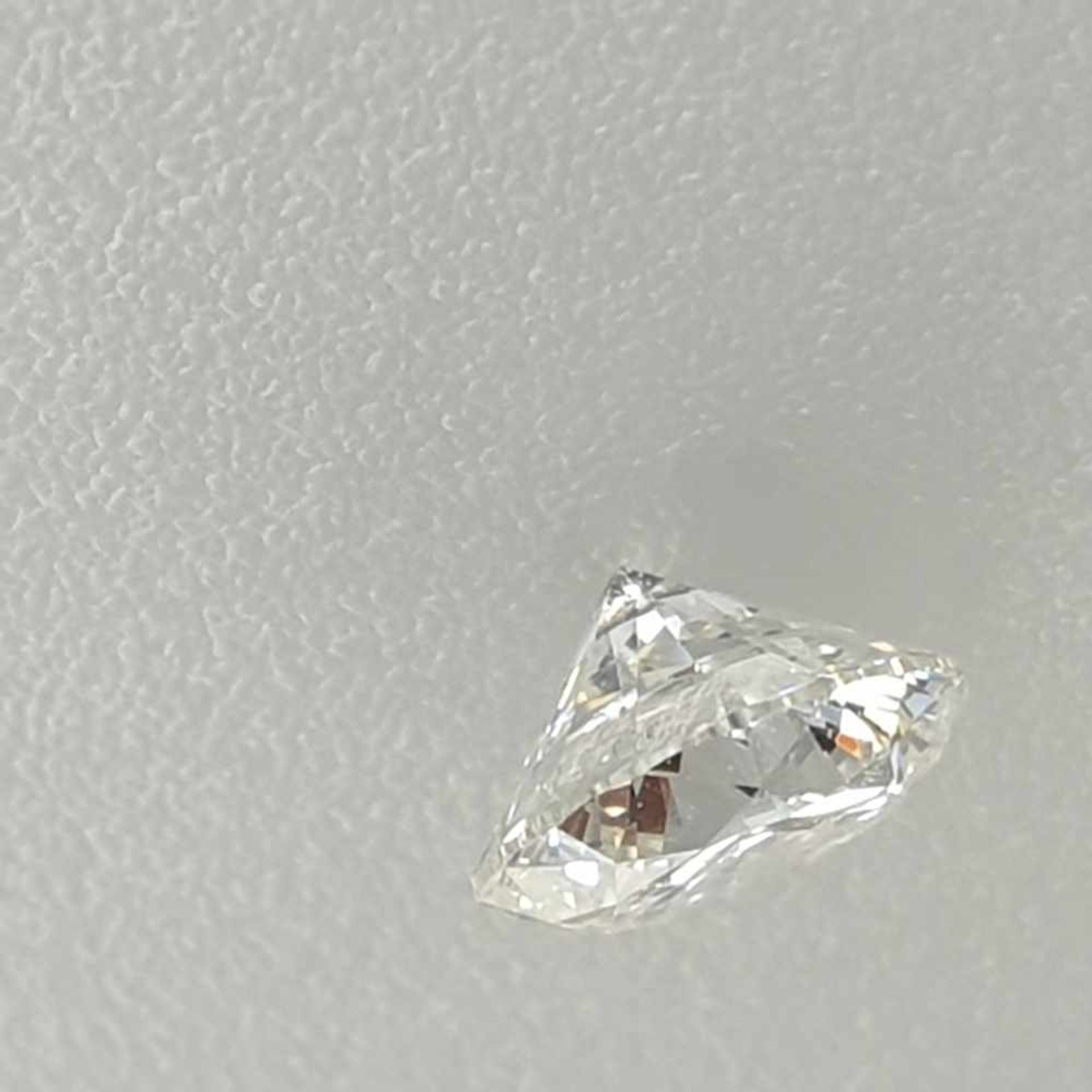 Natürlicher loser Diamant - Schlifform: Brilliant, Gewicht: 0,514 ct., Reinheit: SI 1Farbe: feines