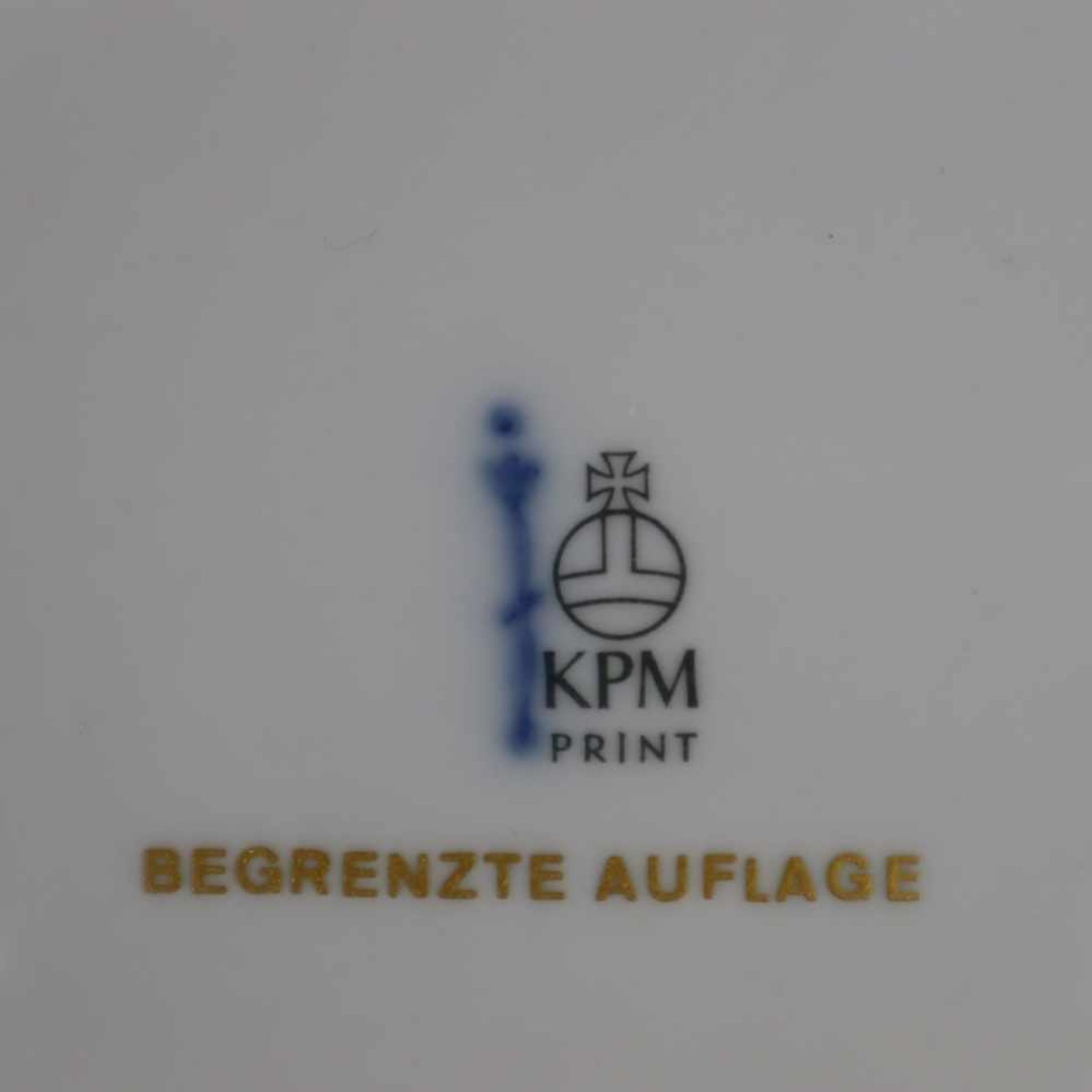 6 Weihnachtsteller - KPM Berlin, Jahrgänge 1973, 1976 - 1979, 1981, unterschiedliche Dekore in - Bild 8 aus 9
