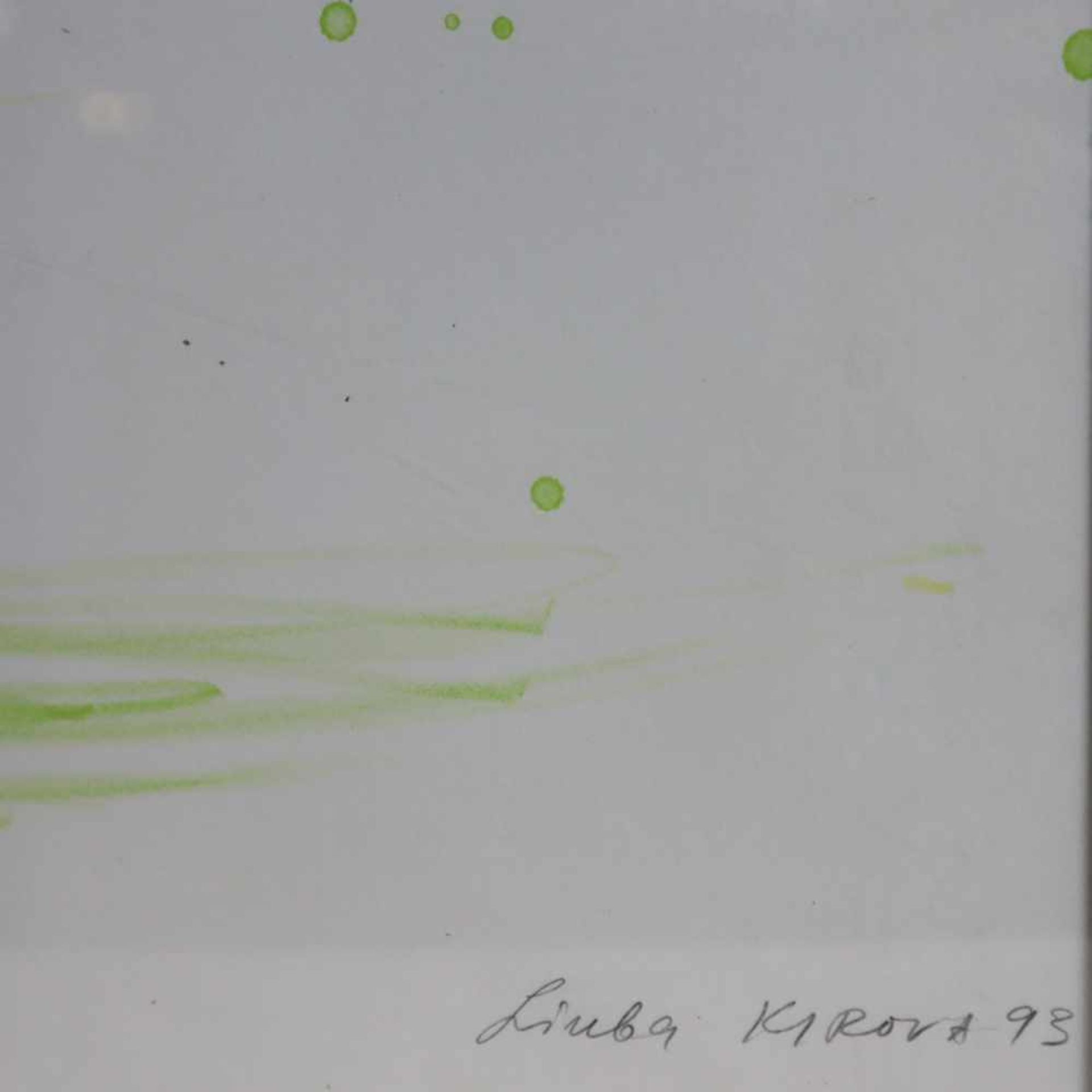 Kirova, Liuba (geb.1943) - Pferderennen, Lithographie Aufl. 157 / 200, handsign. u. dat „93“, ca. 72 - Bild 4 aus 6