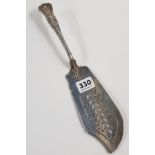 SILVER FISH SLICE - WILLIAM IV 1837