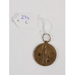 VICTORY MEDAL 9-16617 -PTE S JAMESON R.IR.RIF