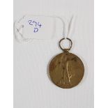 VICTORY MEDAL 27744 - SJT A BURLEIGH - R.INNIS.FUS