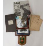 QTY OF MILITARY & POLICE EPHEMERA & PICTURES