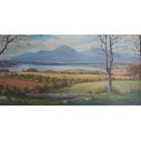 GEORGE FARRELL - OIL - MOUNTAINS OF MOURNE FROM DUNDRUM