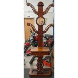 VICTORIAN MAHOGANY HALL STAND