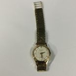 VINATE 9 CARAT GOLD JAEGER LE COULTRE WRIST WATCH