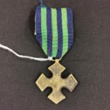 POLISH ARMY MEDAL WAR CROSS 1916-19 3 BARS