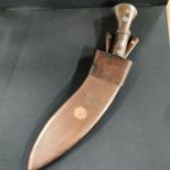 1916 GURKHA KNIFE WITH A REPLACEMENT SCABBARD