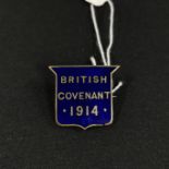 BRITISH COVENANT BADGE 1914