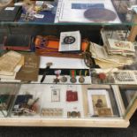 WW2 MEDALS, EPHEMERA, ORANGE ORDER & MASONIC ITEMS TO: W.MONAGHAN 74842 R.A.S.C