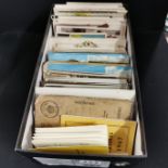 SHOEBOX OF POSTCARDS