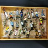 ONE TRAY OF DEL PRADO TOY SOLDIERS 24