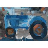 SUPER DEXTA TRACTOR - DAVID JOHNSTON - OIL - 10 X 14