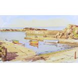 BALLINTOY - SAM MCLARNON - COLOURED PRINT - 11 X 18