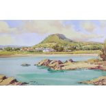 LURIG, CUSHENDALL - SAM MCLARNON - COLOURED PRINT - 11 X 18